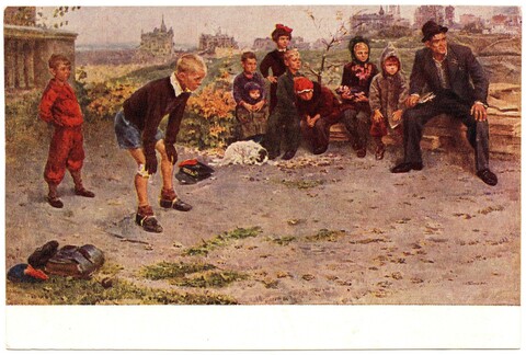 Открытка  Вратарь С.А. Григорьев 1952 г XF
