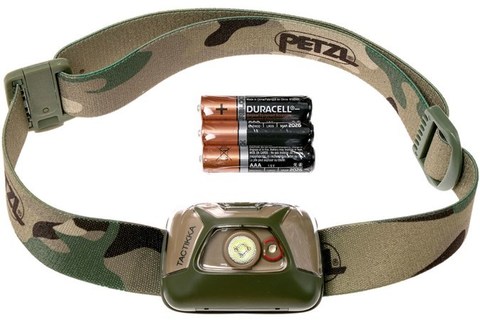 Картинка фонарь налобный Petzl Tactikka Камуфляж - 2