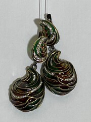 Ундина Д (серьги из серебра)
