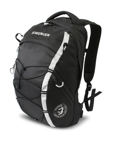 Рюкзак WENGER для активного отдыха, цвет чёрный/сёрый, 47x28x19 см, 25 л. (30532499) - Wenger-Victorinox.Ru