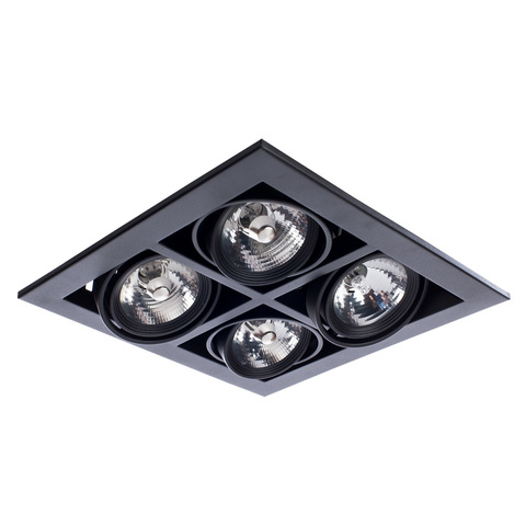 Встраиваемый светильник Arte Lamp Cardani medio A5930PL-4BK