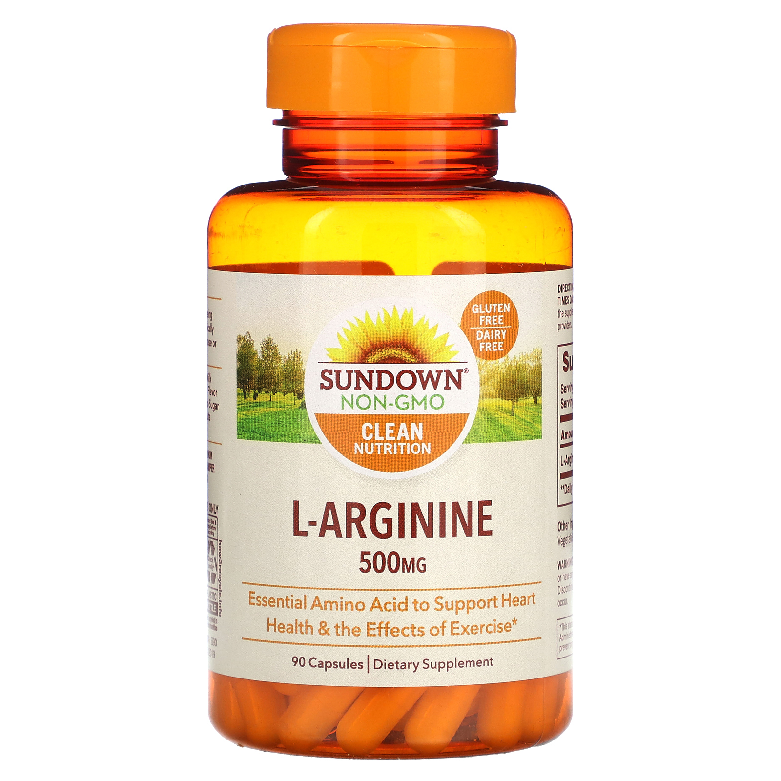 Sundown Naturals, L-аргинин, 500 мг, 90 капсул SDN-03446 – купить за 2 ...