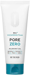 Пенка для умывания лица с кислотами от черных точек BE THE SKIN BHA+ Cleansing Foam Pore Zero 250 гр