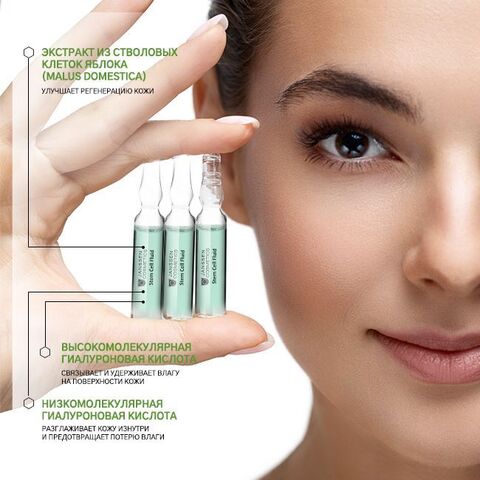 JANSSEN COSMETICS Сыворотка в ампулах для клеточного обновления | Stem Cell Fluid 7х2 ml
