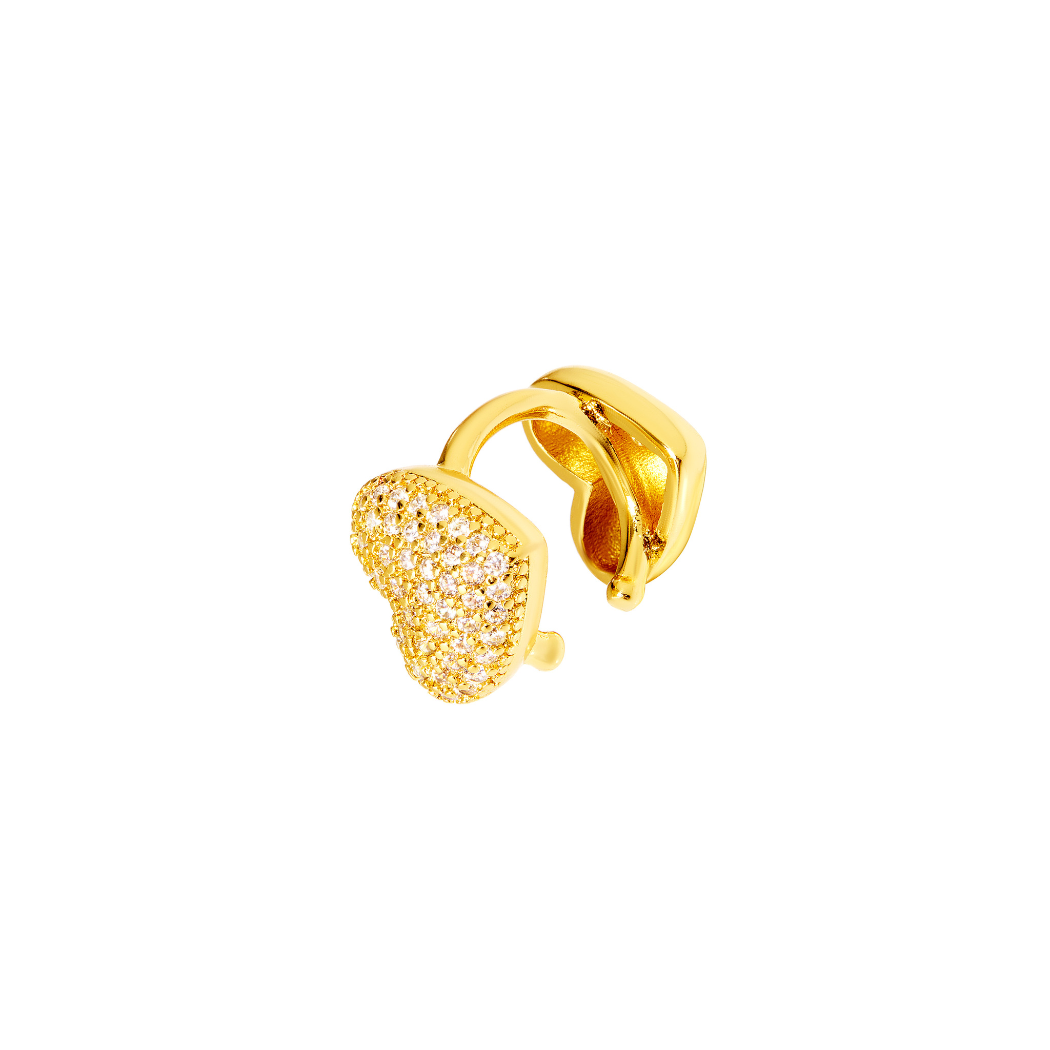 

Кафф Two-way Heart Cuff - Gold