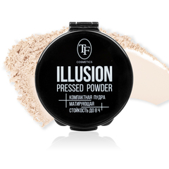 TF Пудра для лица Illusion  тон 01  CTP21 розово-бежевый