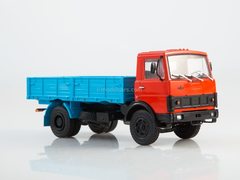 MAZ-5337 flatbed truck red-blue 1:43 Legendary trucks USSR #4