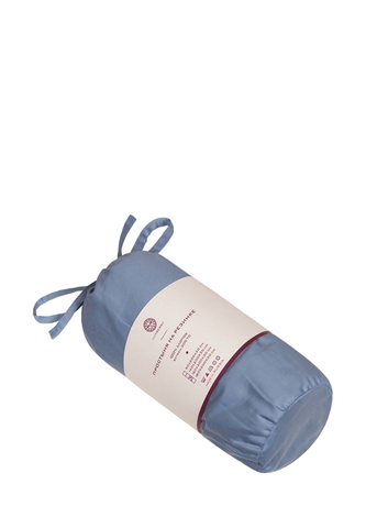 Простыня на резинке 180x200x30 Luxberry SR синяя