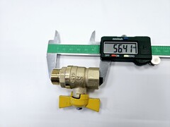 Кран шаровый газовый 