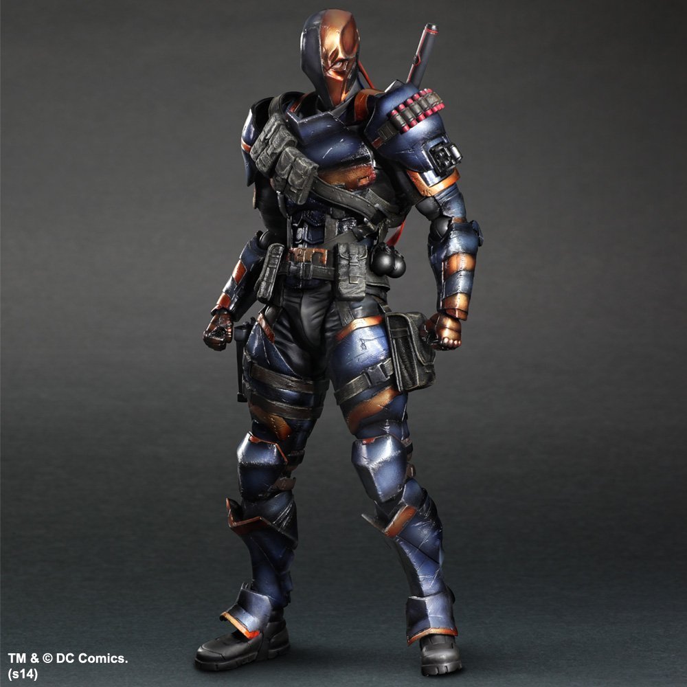 Фигурка Дезстроук из игры Бэтмен Летопись Аркхэма: купить фигурку Arkham  Origins Deathstroke Play Arts Kai в магазине ToysZone.ru