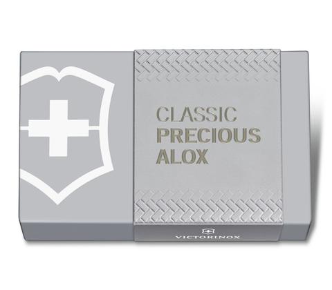 Нож-брелок Victorinox Classic Precious Alox, Infinite Gray (0.6221.4031G)