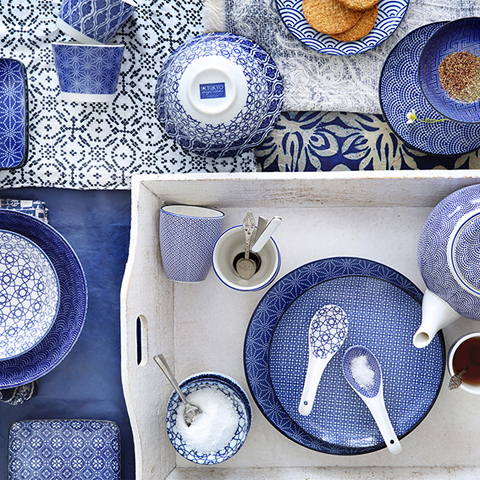 Чаша 18.5см Tokyo Design Nippon blue 8625