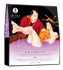 Соль для ванны Lovebath Sensual lotus, превращающая воду в гель - 650 гр. - 