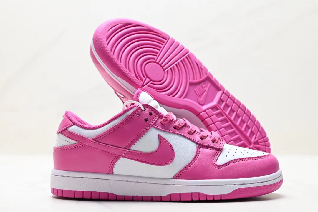 Nike dunk low rosa sales