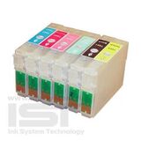 Картриджи перезаправляемые Epson Stylus Photo P50 комплект 6 штук. (ПЗК T801-806)