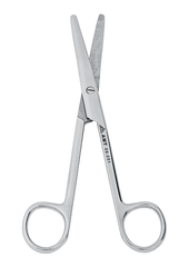 Ножницы для рубцовых тканей вертикально изогнутые 150 мм