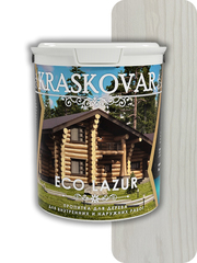 Пропитка для дерева Kraskovar Eco Lazur белая