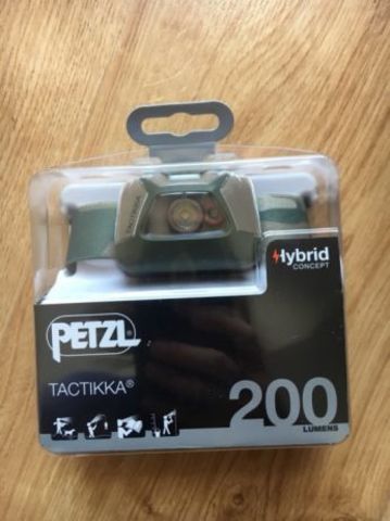 Картинка фонарь налобный Petzl Tactikka Камуфляж - 5