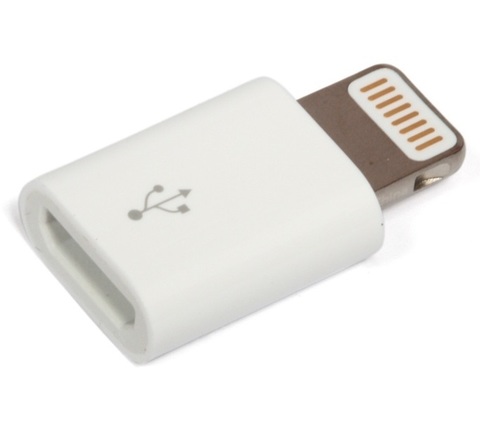 Переходник  Micro USB на Lightning