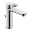 Duravit B.3 Смеситель для раковины на 1 отв. с донным клапаном, излив 141мм, цвет: хром B31020001010