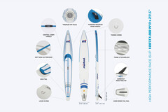 Доска SUP Mistral Vortex Air 14'0 x 23'5