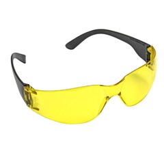 22-3-034 Очки защитные удар.проч. Поликарбонат открытого типа, желтые (Россия)