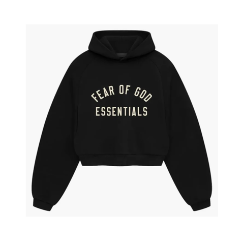 Xуди Crop Hoodie in Core Fleece