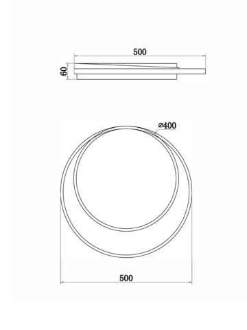 Потолочный светодиодный светильник Freya Lisoa Market FR10032CL-L98W