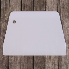 Шпатель кондитерский прямой большой 19,5*12,5 см, пластик