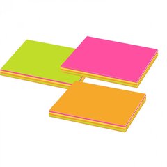 
          Блок для записей с клеевым краем, Alingar, неон, 76 мм * 125 мм, 4 цвета, 100 листов