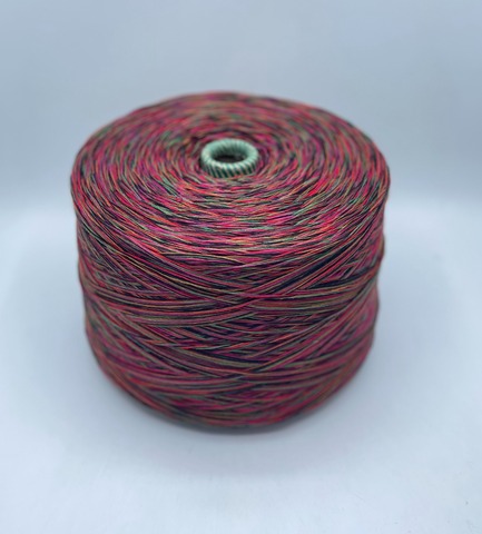 Авторская смотка (пр.Италия) 247м/100гр, Шерсть/Хлопок/Меринос/Полиамид/Вискоза/Кашемир/Остальные волокна, цвет-Пейсли, арт.36497