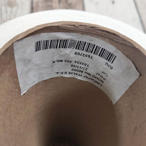 Креповый хлопок LINEAPIU NOHO 9000 белый молочный