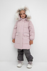 пальто  для девочки  ВК 38102/1 УЗГ