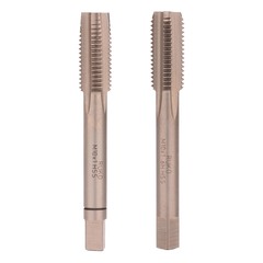 Метчик М10х1,0 (Комплект 2шт) DIN2181 HSS-G 6h 63мм a=5,5 Ruko 235100