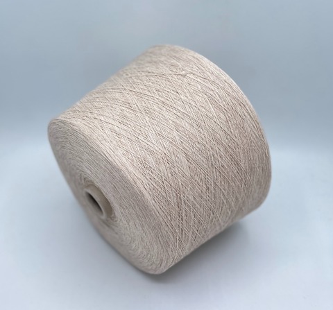 Casa del Filato(пр.Италия),art.Bobby, 1500м/100гр. 5% кашемир, 25% Меринос, 45% вискоза, 25% полиамид,цвет-Светло-бежевый меланж(158/958) ,арт.36818