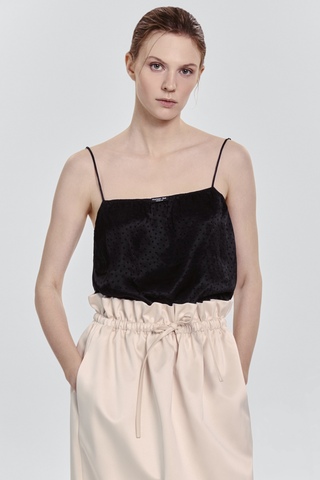 Топ бельевой из атласа