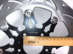 Диск для Harley Davidson SPORTSTER, DYNA, SOFTAIL, TOURING, TRIKE, V-ROD / черный / тормозной / передний / плавающий