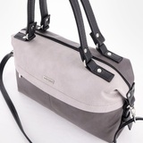 Сумка Саломея 110 мульти итальянский серо-черный