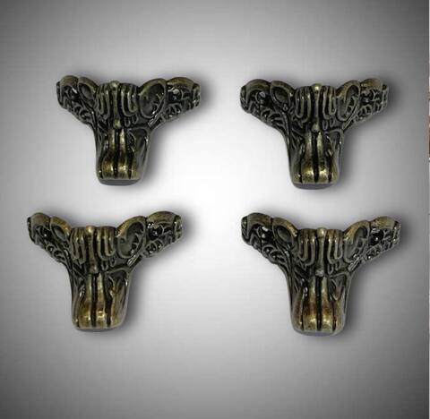 ножка для шкатулки C027бронза метал 30*40мм