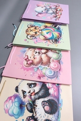 Пакет подарочный M вертикальный, Карамельки, МИКС, 26*32*12 см (Д*В*Ш), 1 шт.