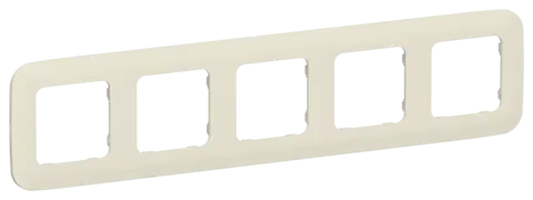 FLITE Рамка 5-мест. РУ-5-А-ФлСл сл IEK