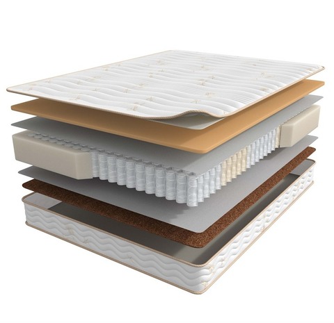 Матрас Askona Promo Supremo 90x200х22, средний/жесткий