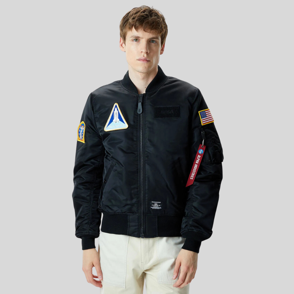 Бомбер Alpha Industries NASA MA-1 Bomber Jacket Gen II Black