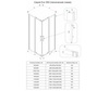 Veconi E3-B-100100-01-C9 Душевой угол раздвижной 100x100x195