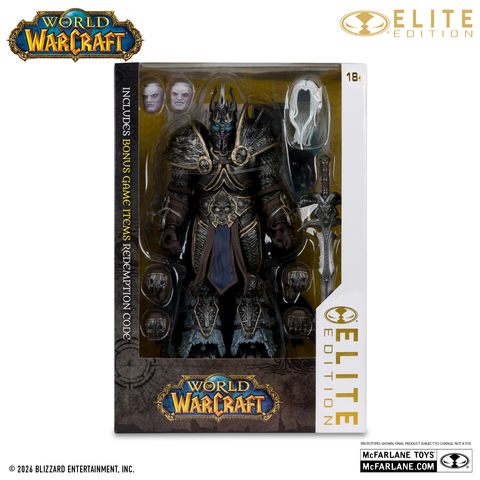 Фигурка Король Лич из игры World of Warcraft McFarlane Elite Edition
