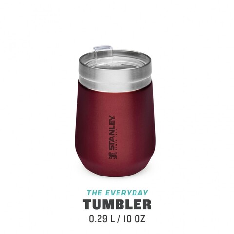 Картинка термостакан Stanley go everyday wine tumbler 0,29 l марсала - 3