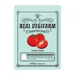 Тканевая маска с экстрактом томата FARMSTAY Fortheskin Super Food Real Vegifarm