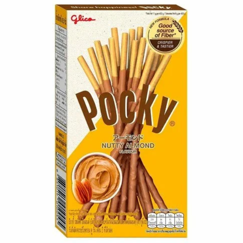 Бисквитные палочки с миндалем Pocky Almond, 36  гр