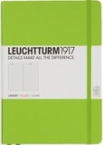 Блокноты Leuchtturm1917 зеленый(green) линейка (А6)