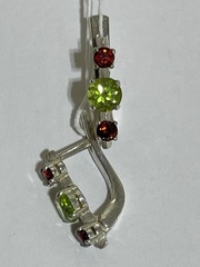 Гламур 10 ( серьги из серебра)